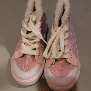 Sparkle pink shoes